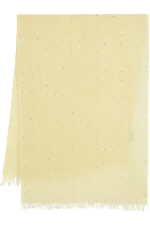 Fabiana Filippi Stud-detail poplin scarf