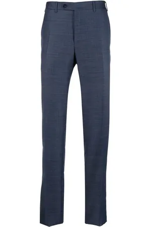 CANALI Mid-rise straight-leg trousers
