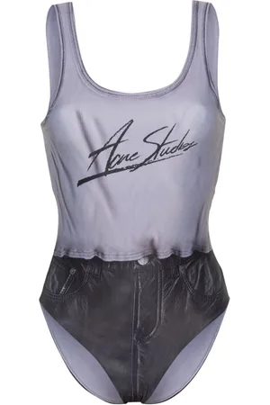 Acne Studios Clothing-print swimsuit