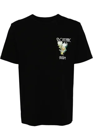 Musium Div. Botanic Atelier-print cotton T-shirt