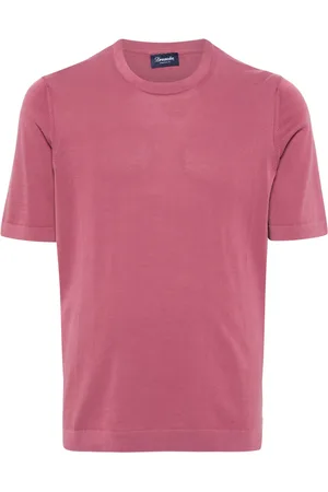 DRUMOHR Fine-ribbed cotton T-shirt