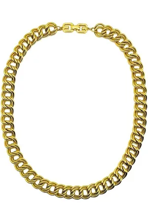 Givenchy Vintage Givenchy Long Chunky Double Curb Chain 1980s