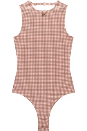 Courrèges Buckle checked body