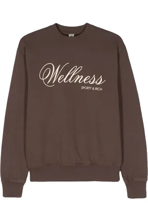 Sporty & Rich Carlyle Crewneck cotton sweatshirt