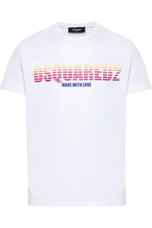 Dsquared2 Ombré-logo print T-shirt
