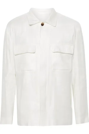 LARDINI Twill shirt jacket