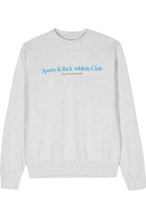 Sporty & Rich Athletic Club Crewneck mélange sweatshirt