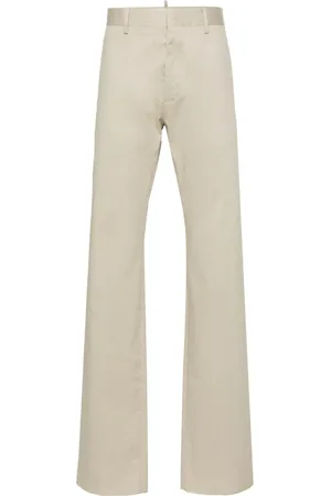 Dsquared2 Mid-rise twill chino trousers