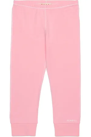 SSENSE Exclusive Kids Pink Barbie Silhouette Leggings