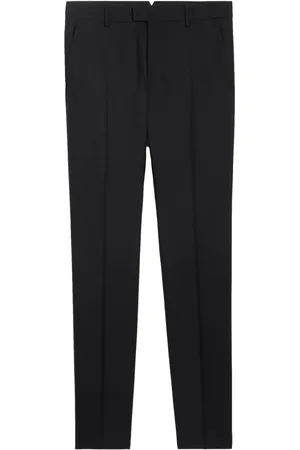 Ami Twill tapered-leg trousers