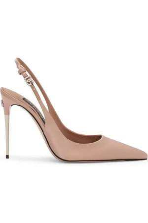 Dolce & Gabbana Slingback leather pumps