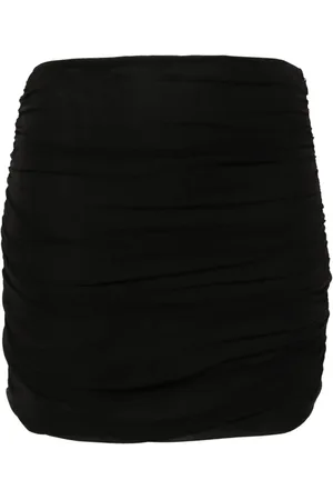 The Andamane Livia draped mini skirt