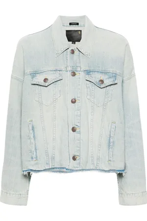 R13 Cropped denim jacket
