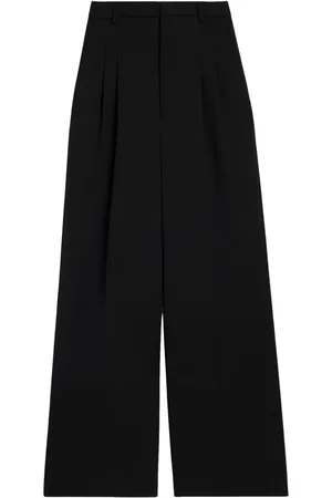 Ami Wide-leg tailored wool trousers
