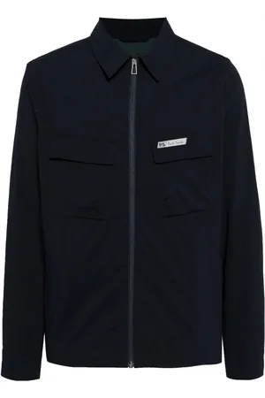 Paul Smith Logo-patch shirt jacket
