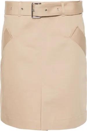Totême Front-slit belted skirt
