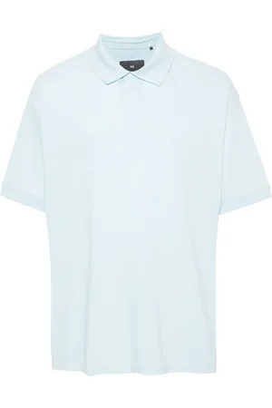 Y-3 Logo-rubberised cotton piqué polo shirt