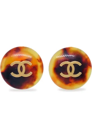 CHANEL 1997 CC-logo clip-on earrings
