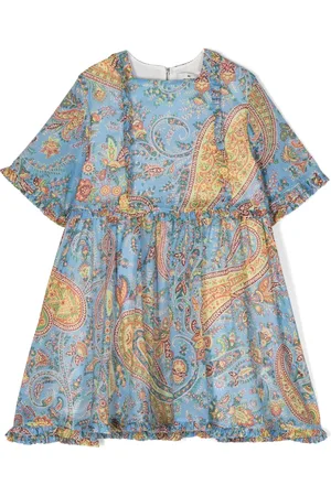 Etro Paisley-print cotton dress