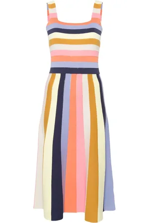 Paul Smith Striped knitted midi dress