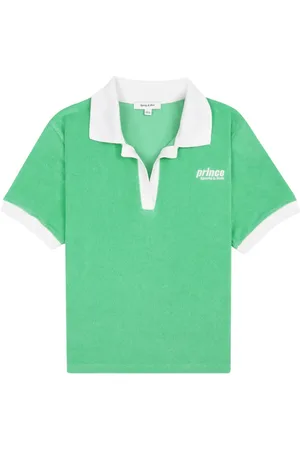 Sporty & Rich Prince Sporty cotton terry polo