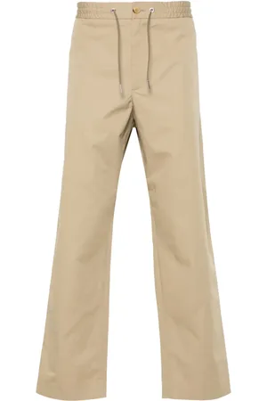 Moncler Logo-appliqué tapered trousers
