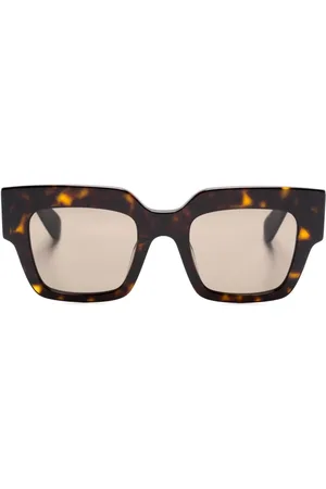 Kaleos Simone 3 oversize square-frame sunglasses