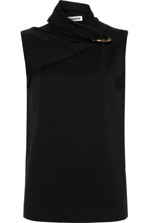 Jil Sander Hardware-detail knitted tank top