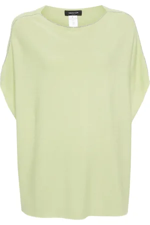 Fabiana Filippi Beaded-trim sleeveless sweater