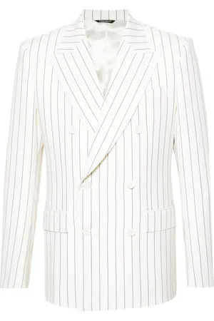 Dolce & Gabbana Pinstriped double-breasted blazer