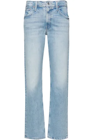 Mother Smarty Pants high-rise slim-fit jeans