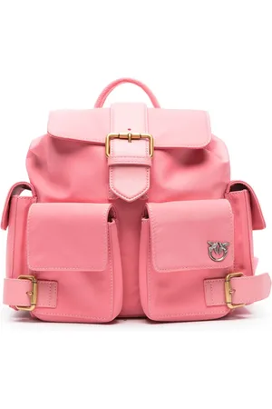 Pinko Pocket logo-plaque backpack