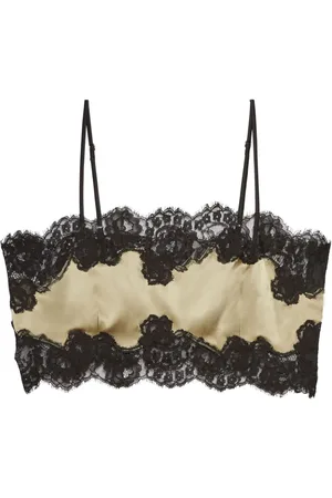 FLEUR DU MAL Lace bandeau top