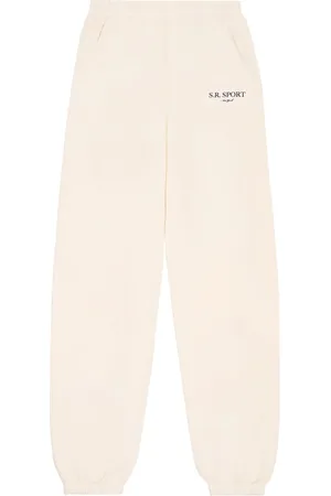Sporty & Rich Wimbledon cotton track pants