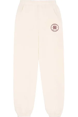 Sporty & Rich Bristol Crest cotton track pants