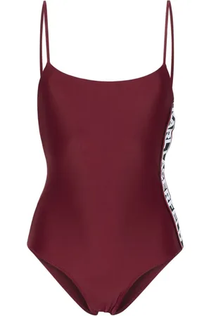 Karl Lagerfeld Jacquard-logo swimsuit