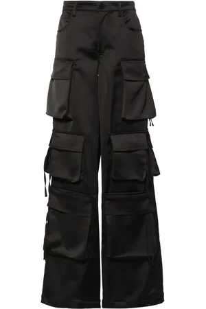 GIUSEPPE DI MORABITO Straight-leg cargo trousers
