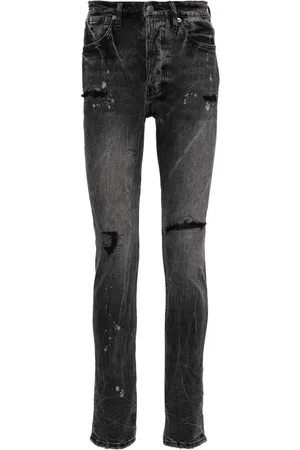 KSUBI Van Winkle mid-rise skinny jeans