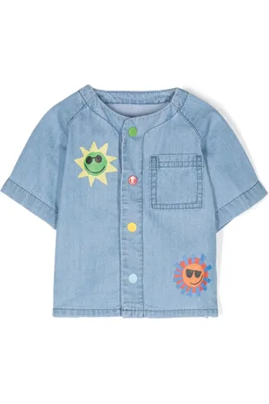 Stella McCartney Sun-print cotton shirt