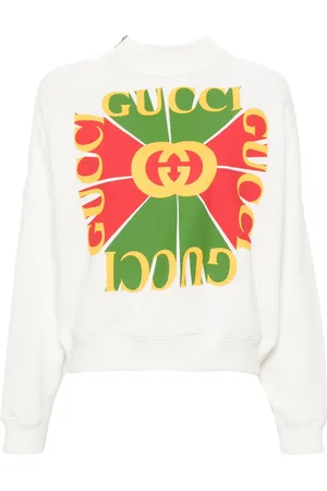 Gucci Vintage logo-appliqu?? sweatshirt