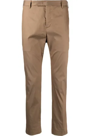 PT Torino Cropped slim-fit chinos