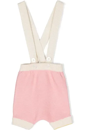 Gensami Knitted suspender shorts
