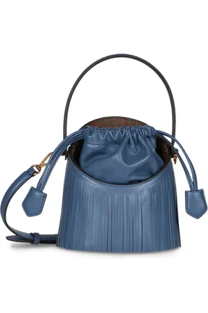 Etro Saturno fringed leather mini bag