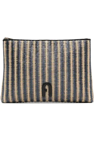 Furla Opportunity appliqué-logo clutch
