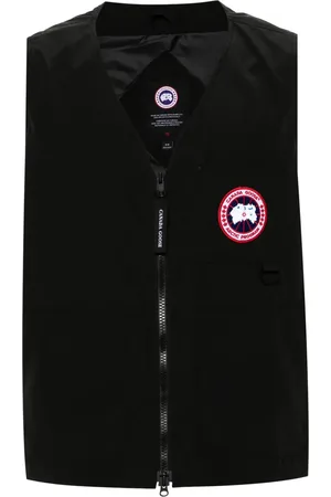 Canada Goose Logo-patch zip-up vest