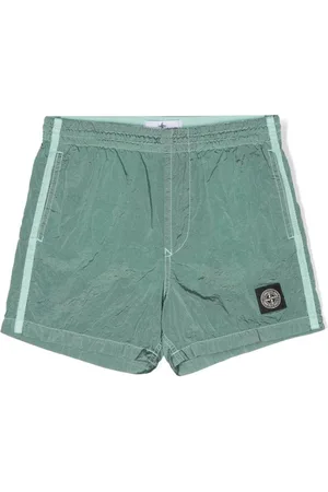 Stone Island Compass metallic shorts