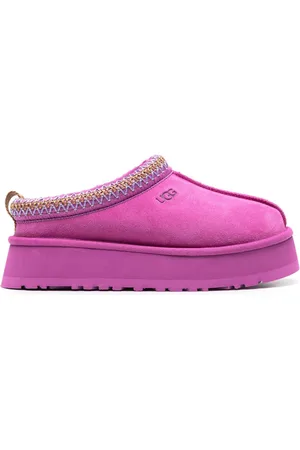 UGG Tazz suede flatform clogs