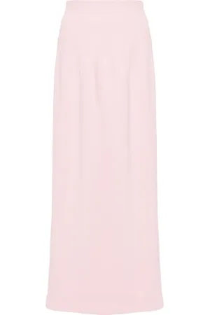 Staud Jeremiah crepe maxi skirt