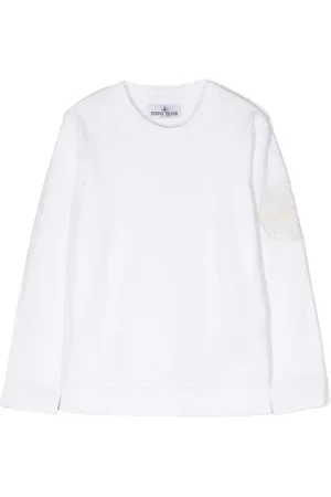Stone Island Embroidered-Compass jumper