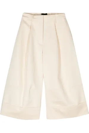 Simone Rocha Wide-leg cropped trousers